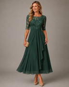 Rose – The Flattering Lace Midi Dress