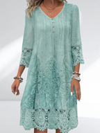 Colette™ Overlay Midi Dress