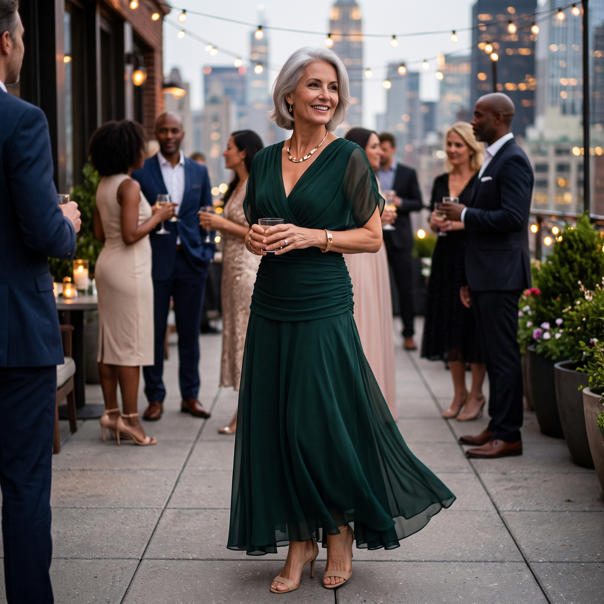 Emma™ Elegant Maxi Party Dress